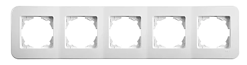 VIKO 90480055 Linnera 5-Gang White Frame - 1
