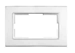 VIKO 90480057 Linnera 2-Gang White Frame - VIKO