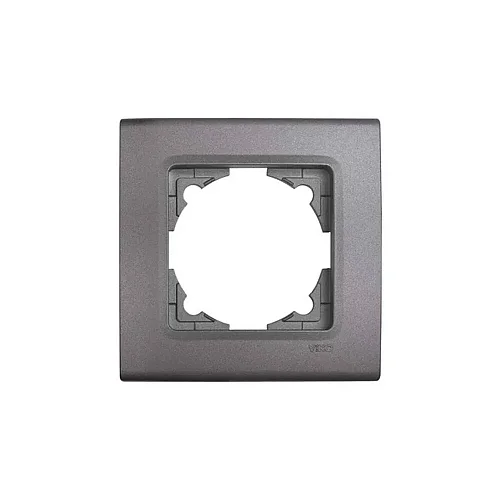 VIKO 90482001 Linnera Life 1-Gang Granite Grey Frame - 1