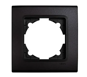 VIKO 90484001 Linnera Life 1-Gang Black Frame - VIKO