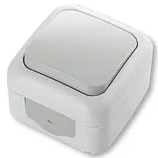 VIKO 90555401 Palmiye White one-way switch - VIKO