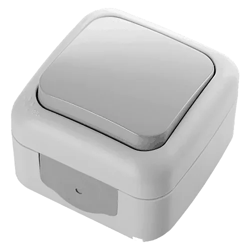 VIKO 90555501 Palmiye Grey one-way switch - 1