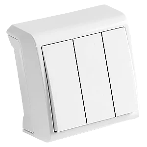 VIKO 90681068 Vera White triple switch - VIKO
