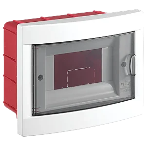 VIKO 90912006 6-Way halogen-free Flush-Mount Consumer Unit with terminals - VIKO