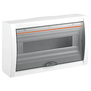 VIKO 90912118 18-Way halogen-free Surface-Mount Consumer Unit - VIKO