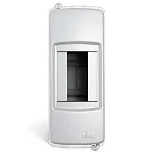 VIKO 90914001 2-Way Surface-Mount Consumer Unit with terminals - VIKO
