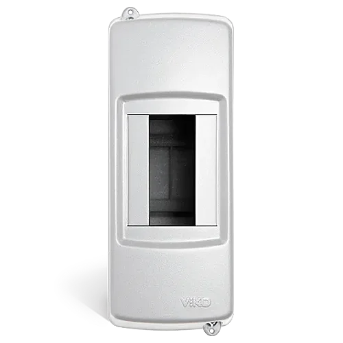 VIKO 90914001 2-Way Surface-Mount Consumer Unit with terminals - 1