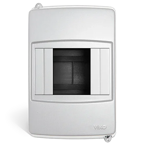 VIKO 90914003 4-Way Surface-Mount Consumer Unit with terminals - 1