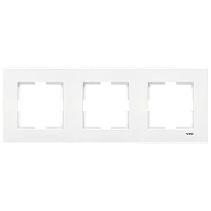 VIKO 90960212 Karre 3-Gang Cream Frame - VIKO
