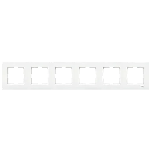 VIKO 90960215 Karre 6-Gang Cream Frame - 1