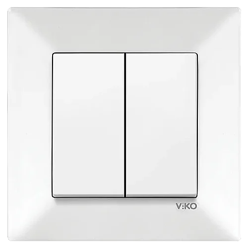 VIKO 90967002 Karre White series switch - 1