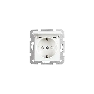 VIKO 90967012 Karre White covered earthed socket - VIKO
