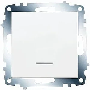 VIKO 90967019 Karre White illuminated switch - VIKO