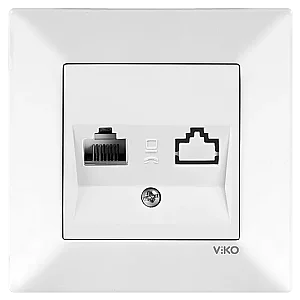 VIKO 90967032 Karre White Cat5e data socket - VIKO