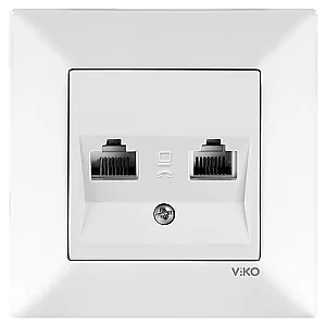 VIKO 90967035 Karre White data data socket - VIKO