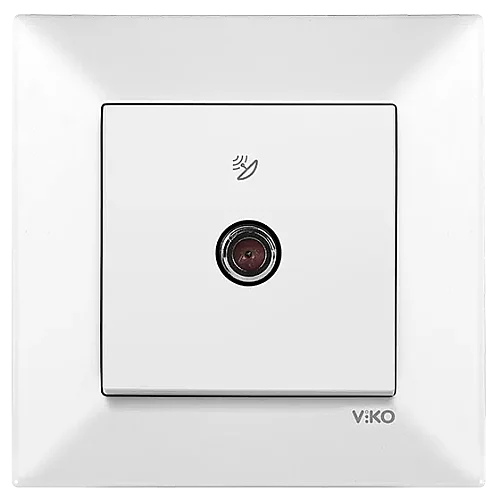 VIKO 90967038 Karre White TV/SAT terminal socket - 1
