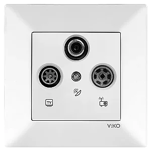 VIKO 90967041 Karre White TV/SAT terminal socket - VIKO