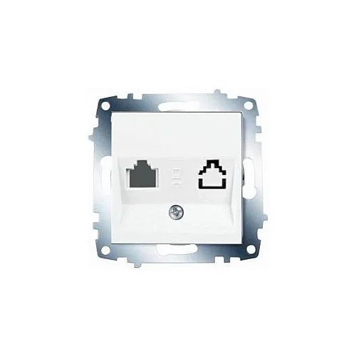 VIKO 90967062 Karre White dual data socket - 1