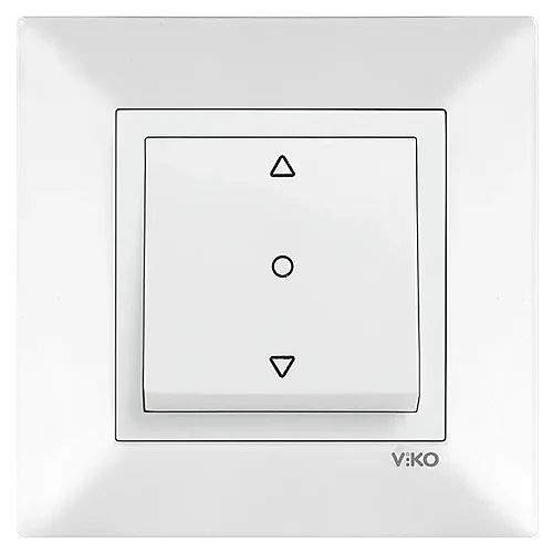 VIKO 90967072 Karre White blind control switch - 1