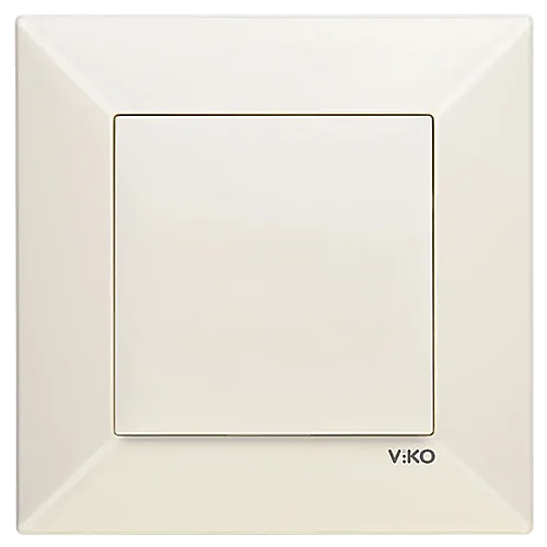 VIKO 90967201 Karre Cream one-way switch - 1