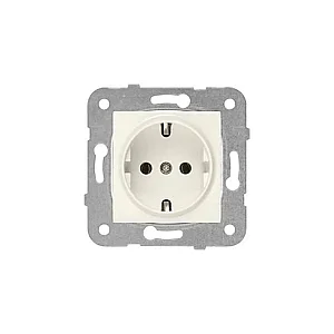 VIKO 90967208 Karre Cream earthed socket - VIKO