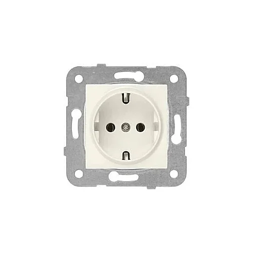 VIKO 90967208 Karre Cream earthed socket - 1