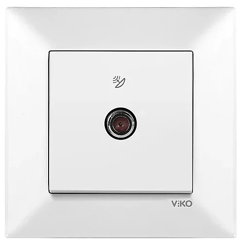 VIKO 90967209 Karre Cream TV/SAT terminal socket - 1