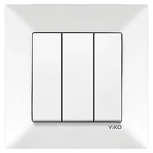 VIKO 90967268 Karre Cream triple switch - VIKO