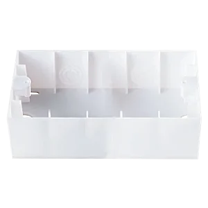 VIKO 90969004 Karre 2-Gang White Surface-Mount Box - VIKO