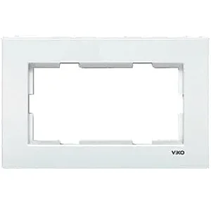 VIKO 90979007 Meridian 2-Gang White Frame - VIKO