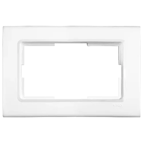 VIKO 90979017 Meridian 2-Gang Cream Frame - 1