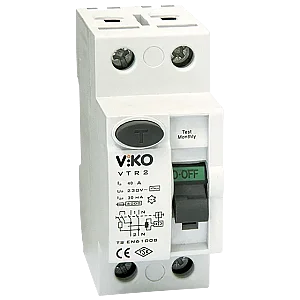 VIKO VTR2-3230 2P 32A 30mA RCCB - VIKO