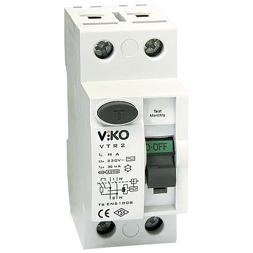 VIKO VTR2-3230 2P 32A 30mA RCCB - 1