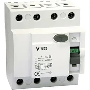 VIKO VTR4-4030 4P 40A 30mA RCCB - VIKO