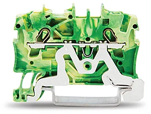 2001-1207 2-conductor Ground Terminal Block - Wago