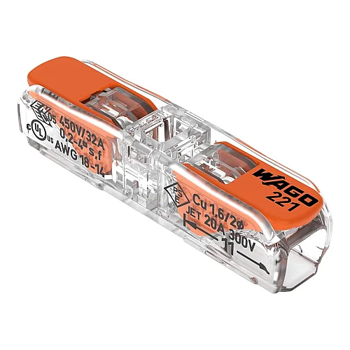 221-2411 Inline Splicing Connector With Levers - 1
