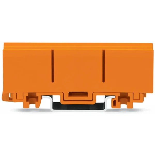 Wago - 2273-500 - Mounting Carrier; For Single- And Double-row Con.; 2273 Series; For Din-35 Rail Mounting/screw Mounting; Orange - 1