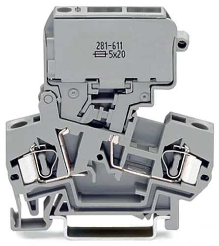281-611 2-conductor Fuse Terminal Block - 1