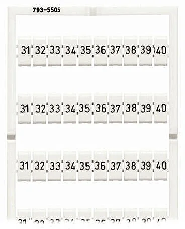 793-5505 Wmb Marking Card - 1