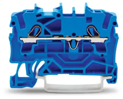 2002-1204 2-conductor Through Terminal Block - Wago