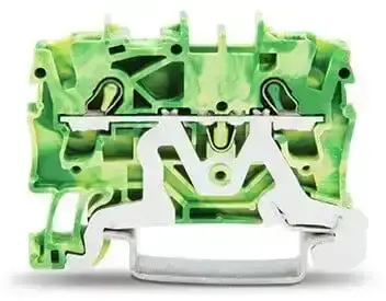 2002-1207 2-conductor Ground Terminal Block - Wago