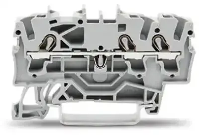 2002-1301 3-conductor Through Terminal Block - Wago