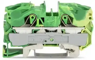 2016-1207 2-conductor Ground Terminal Block - Wago