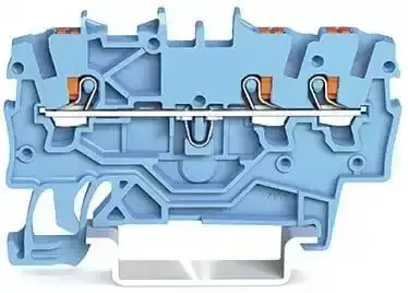 2200-1304 3-conductor Through Terminal Block - Wago