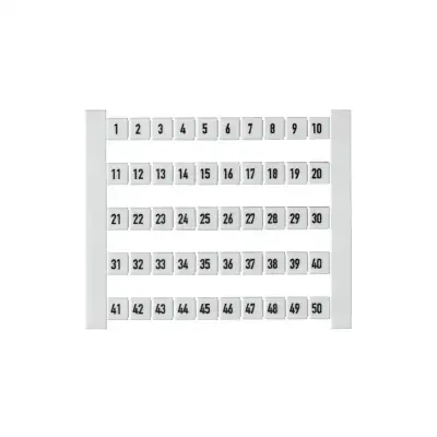 Weidmuller 0473460001 DEK 5 FW 1-50 Industrial Marker - Weidmüller