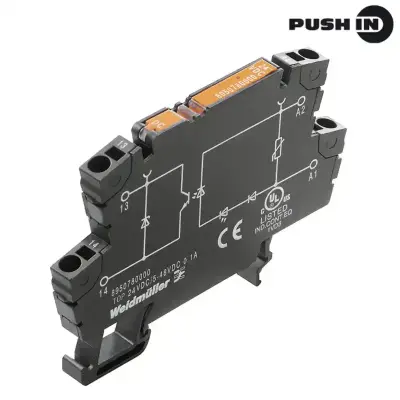 Weidmuller 1254880000 TCC 6.4/51 BL Relay Module - Weidmüller