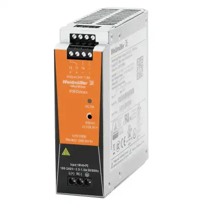 Weidmuller 1478110000 PRO MAX 120W 24V 5A Power Supply Module - Weidmüller