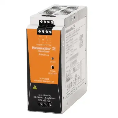 Weidmuller 1478120000 PRO MAX 180W 24V 7.5A Power Supply Module - Weidmüller