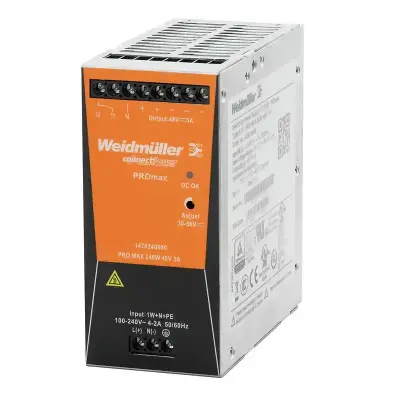 Weidmuller 1478130000 PRO MAX 240W 24V 10A Power Supply Module - Weidmüller