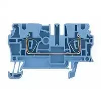 Weidmuller 1608520000 ZDU 2.5/3AN BL Terminal Block - Weidmüller